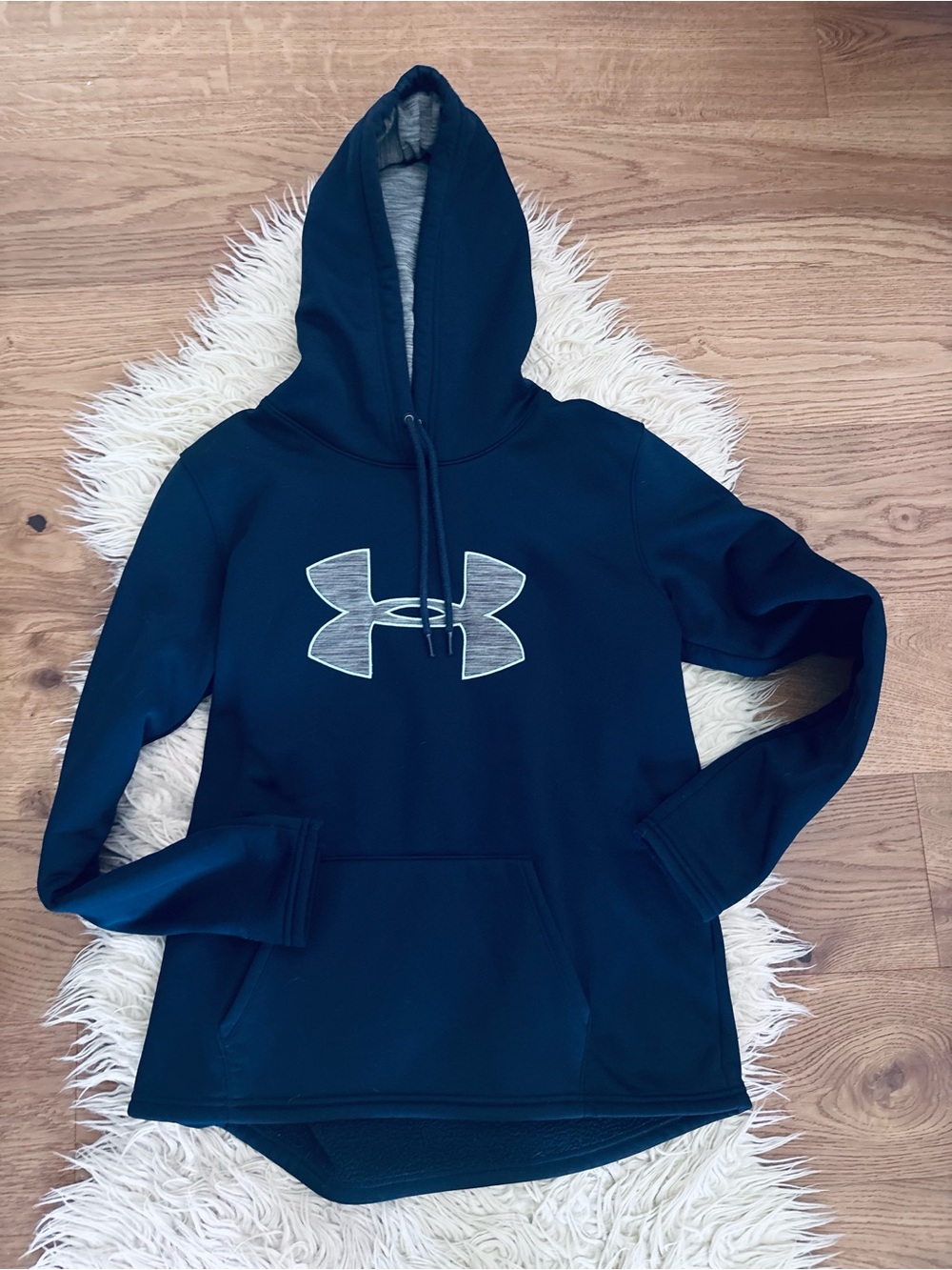 ❗️Under Armour Navy Pullover Hoodie with Logo